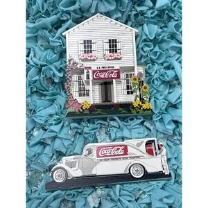 SHEILA'S COLLECTIBLES COCA COLA DOWN HOME FLAVOR (S5) Post Office Delivery Car